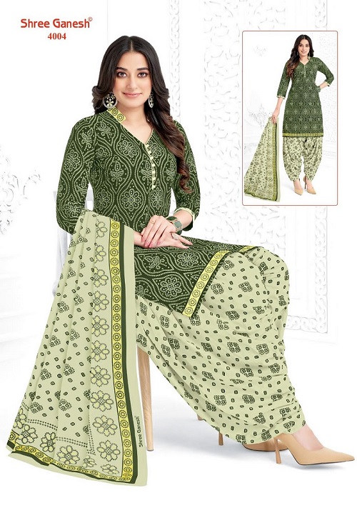 Shree Ganesh Hansika Vol 20 Patiyala Cotton Dress Material
